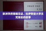 揭秘杜伊斯堡大学，欧洲荣耀背后的独特文凭之路