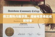 鹿特丹商学院年度荣耀榜，谁是行业领航者？