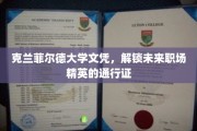 克兰菲尔德学位，开启职场精英之路的金钥匙