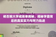探寻杨百翰学霸传奇，揭秘成就背后的不懈努力与智慧路径